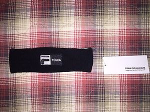 Gosha Rubchinskiy Fila Headband Black New