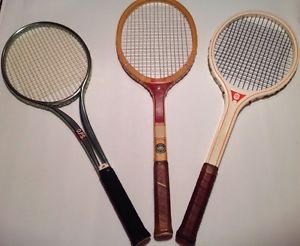 LOT OF3! VINTAGE TENNIS RACQUETS: PDP FIBERSTAFF, YONEX OPS, BANCROFT WIGHTMAN