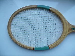 Vintage Wooden USSR Tennis Racquet Racket Ukraine (ORIGINAL STRINGS)