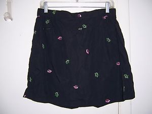 COLUMBIA SIZE MEDIUM SKORT SKIRT SHORT WOMAN