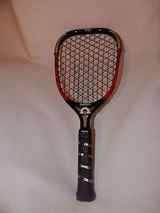 2012 OMEGA GRAPHITE Galaxy 100G Racquet 3 7/8 7100 Taiwan MAD RAQ w/ Case RARE