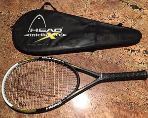 HEAD Intelligence i X3 Oversized Tennis Racquet 4 1/4 GREAT CONDITION w/ Cover