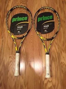 2 NEW Prince Tour 98 ESP Racquets