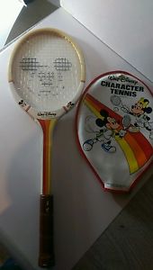 Walt Disney Vintage Mickey Mouse "Mouse-Ka-Masters" Junior Pro Tennis Racquet