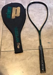 Vintage Prince Extender OS Badboy Squash Racquet w/ case Green NEW Unstrung