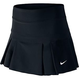 Nike Girls Victory Tennis Skirt Skort Black [715939 010] Small, Large