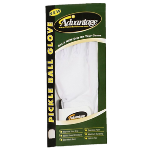Advantage Pickleball Unisex Half Glove - Left Hand - Large - Auth Dealer