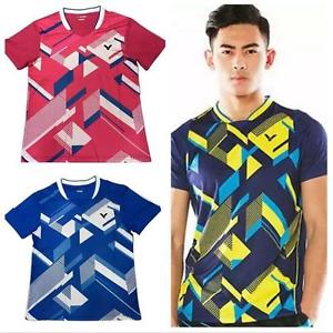 2017  men's Outdoor sports Tops tennis/badminton Clothes T shirts 36066