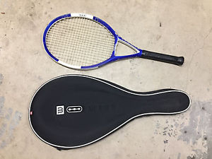 New Wilson ncode n4 n code n 4 OS 111 Strung grip 4 5/8 Tennis Racket