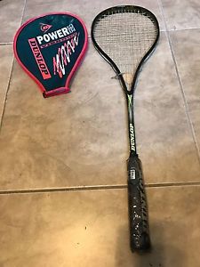 Vintage Dunlop Airfoil XS Flex Tech 14 Squash Racquet w/ case  NEW Camouflage