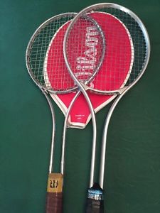 1 Wilson T 2000 and 1 Wilson Matchpoint Classic metal frames