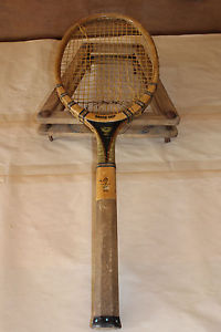 Vintage Wright & Ditson Davis Cup Tennis Racquet Palo Alto Sport Shop USA