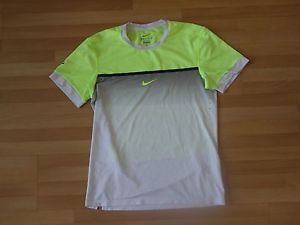 644716 100 Mens Nike Rafa Challenger Premier Crew Tennis Shirt Nadal M