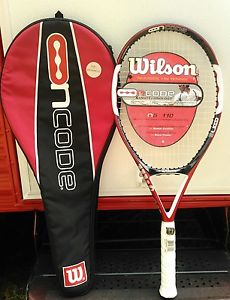 New Wilson Tennis Racket size 4 1/2'' with new shoulder Carry Case MINT shape!!