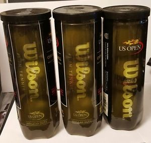 Wilson U.S. Open Extra Duty Tennis Balls ‑ 3 pack