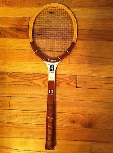 Vintage Chris Evert Autograph Tennis Racquet Wilson Cover Racket 1970's Raquet