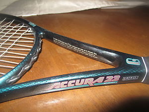 Gamma Accura 23 Midplus Tennis Racquet Mid Plus Racket Vtg Unique Rare 4 1/4 #2