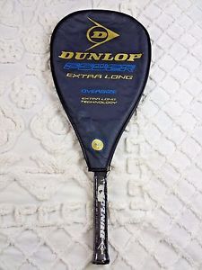 Dunlop Tennis Racket Oversize POWER Extra Long Aluminum 4 1/4 unused 112 sq in