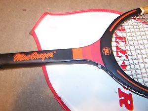 Vintage, Mac Gregor, Wood, Tennis Racquet, 4 1/2