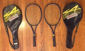 Vintage Andre Agassi Star 6000 Donnay Racket Tennis Pair
