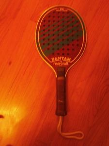 Bantam by Marcraft Vintage Tennis Paddle Ball Raquet Exc Cond APTA Approved