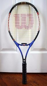 WILSON POWER COMP TI HUHTENNIS RACKET TITANIUM