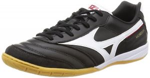 NEW Izuno Futsal Shoes MORELIA IN Unisex Q1GA1600 01 Black / White With Tracking