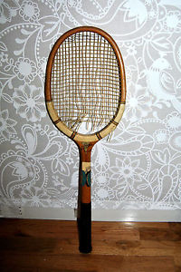 VINTAGE  STEPHEN J. FERON TENNIS RACQUET CUSTOM MADE IN NEW YORK CITY RARE!!!