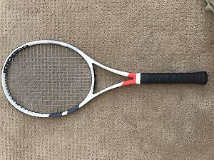 Babolat Pure Strike 2017... Project one 7..98 square inches...4 1/4...Volkl case