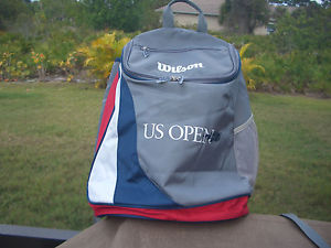 Wilson US Open Tennis Backpack / Holds 2 Rackets / Excellent