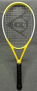 Dunlop "Tour Carbon" Tennis Racquet, No. 3, 4 3/8" Grip, Titanium Strings, Exc