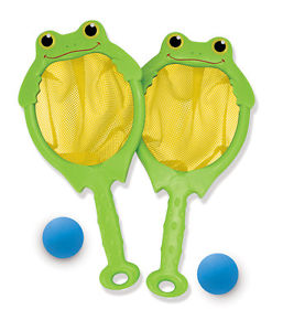 Melissa & Doug 4 Piece Froggy Toss Set