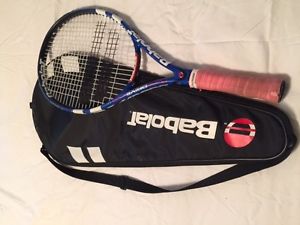 Babolat, Tennis Racquet, Cover Blue, Junior, Blue, 230 Grams