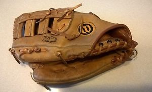 Wilson lefthanded SB-special leather # A259 baseball glove mitt 12" worn in