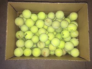 120 Used Tennis Balls Ideal for Dog Toys (FREE SHIPPING)