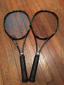 wilson blade 98 18x20 Pair (two Racquets)