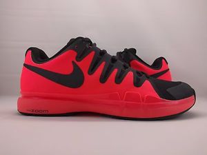 Nike Men's Zoom Vapor 9.5 Tour Tennis Shoes Black Hot Lava sz 12 (631458-801)