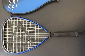 DUNLOP RACQUETBALL RACQUET AND CASE. FREE SHIPPING!