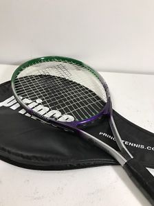 Prince Wimbledon Tournament Oversize Tennis Racquet Fusionlite TM14B w/ Case