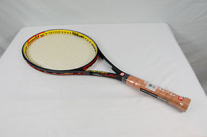 WILSON PRO STAFF TOUR 95 TENNIS RACQUET 4 1/4 NEW (WITH STRINGS)