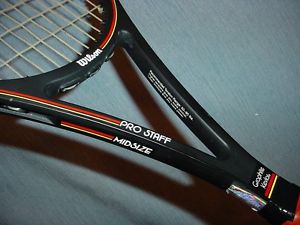 VINTAGE WILSON 1980'S PRO STAFF MIDSIZE KEVLAR GRAPHITE TENNIS RACQUET