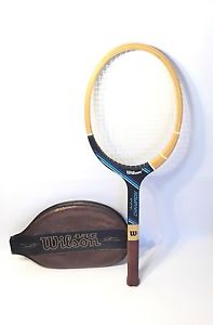 Wilson Wooden Autograph Chris Evert Championship Play Tennis Racquet