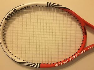 Wilson 2012 Blx Six-One 95 TEAM 4 1/4 grip 16x18 Tennis Racquet Great Condition