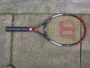 WILSON Ultra OS+ STRETCH 28" TENNIS RACQUET Super Oversize Plus 4 3/8 w/New Grip