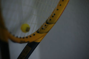 Wilson Titanium 5.0 - Tennis Racket - Gold and Black - (4 3/8 - HS3) 110 Sq. In.
