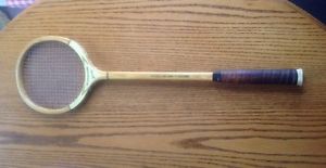 Vintage 27" Wooden Slazenger Challenge Power Squash Racket