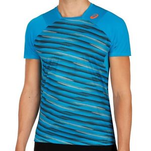 New Asics Men's Tennis Shirt Monfils US Open SMALL