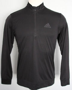 adidas Performance - Climachill Long Sleeve 1/4 Zip Men's (M) Black AY6992