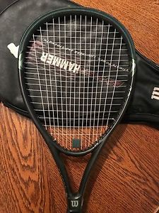 Wilson Hyper Sledge Hammer  2.0 Carbon 4 5/8" 115" Tennis Racket Racquet w/ Case