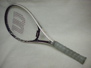 WILSON HOPE TENNIS RACQUET 4 3/8 GRIP CUSHION PRO GRIP VERY NICE